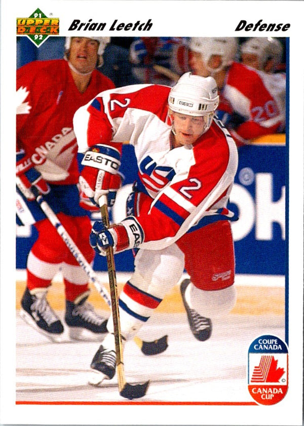 1991 Upper Deck French Brian Leetch #35A