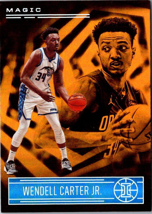 2020 Panini Illusions Orange Wendell Carter Jr. #130