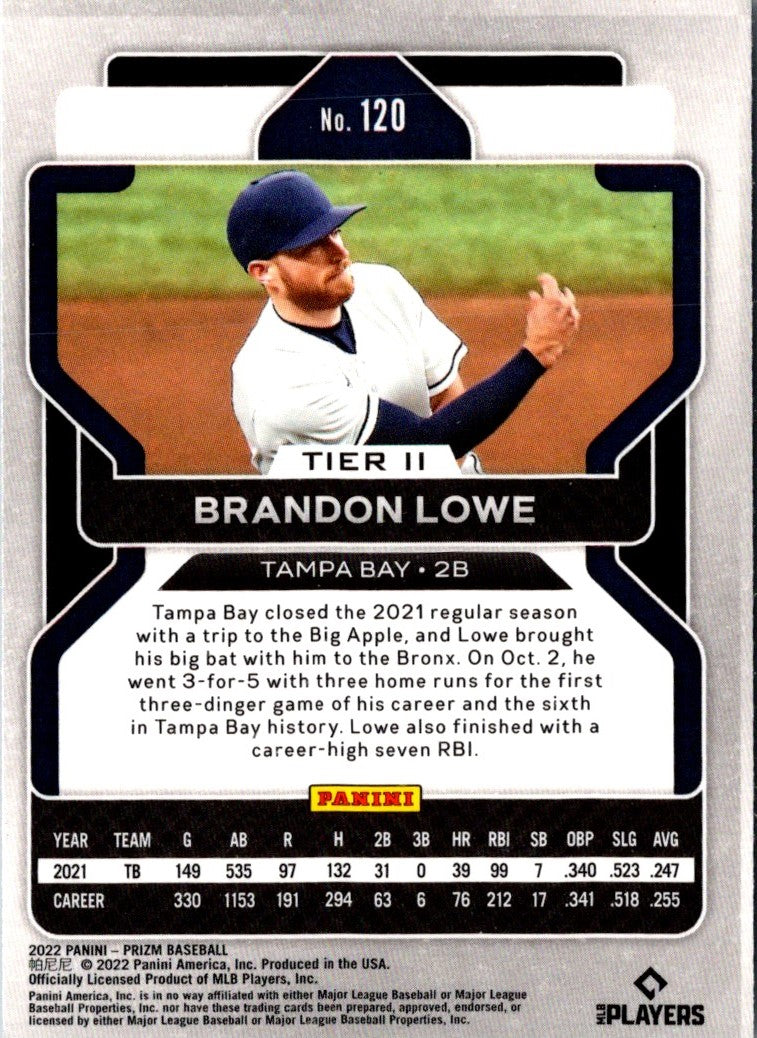 2022 Panini Prizm Brandon Lowe