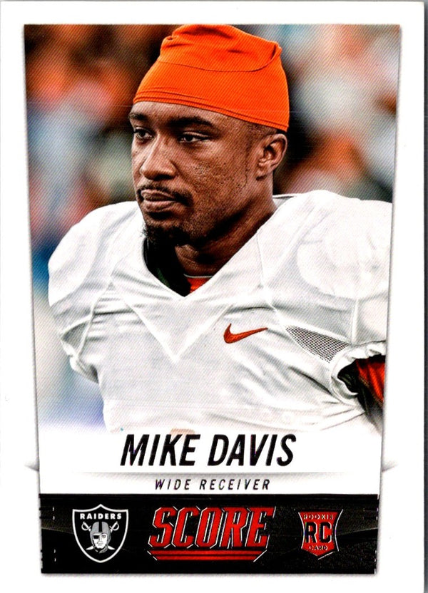 2014 Score Mike Davis #409 Rookie