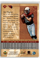 1997 Upper Deck Jake Plummer #19 Rookie