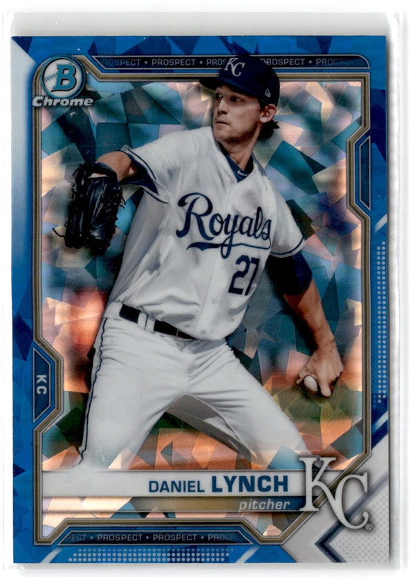 2021 Bowman Draft Chrome Sapphire Daniel Lynch #BCP-54