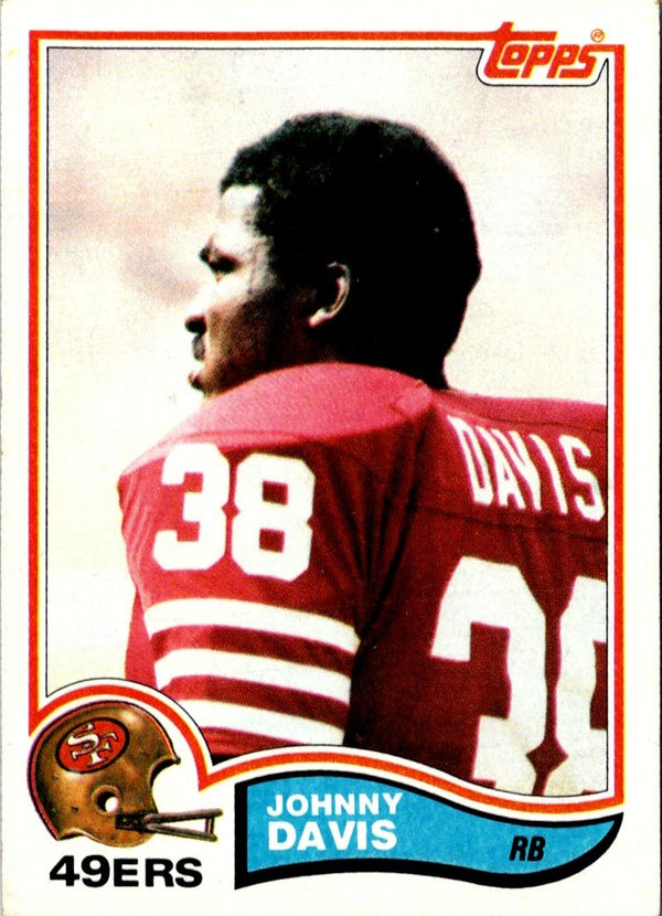 1982 Topps Johnny Davis #482 Rookie