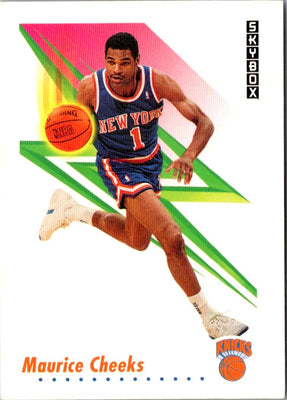 1991 SkyBox Maurice Cheeks #188