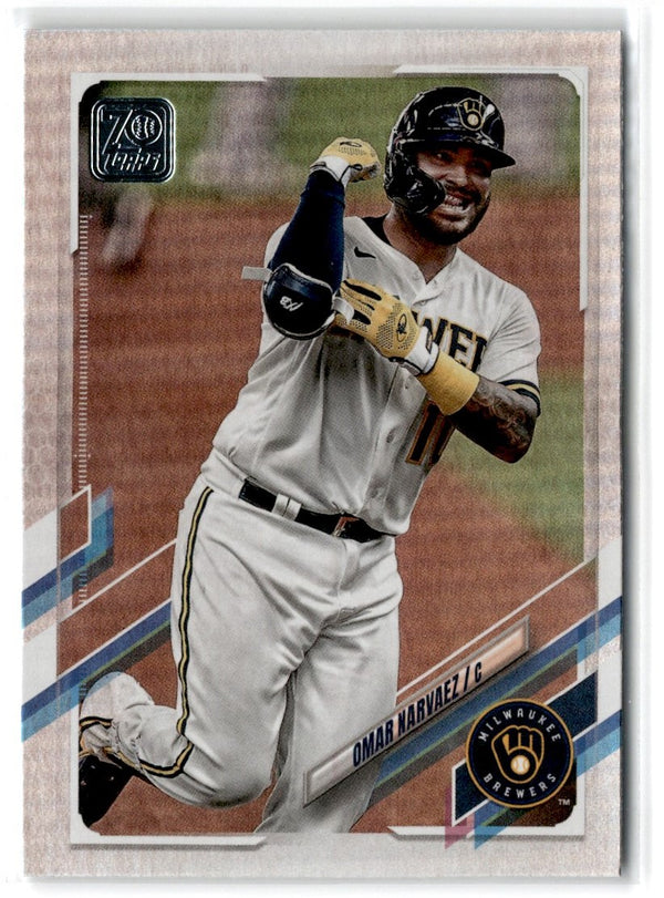 2021 Topps Gold Omar Narvaez #282