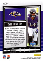 2022 Score Kyle Hamilton #364 Rookie