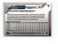 2020 Topps Chrome Kyle Schwarber #85