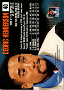 1999 SkyBox Dominion Cedric Henderson