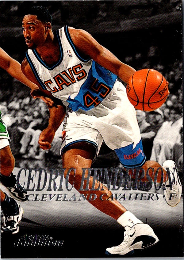 1999 SkyBox Dominion Cedric Henderson #40
