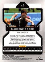 2022 Panini Prizm MacKenzie Gore #7
