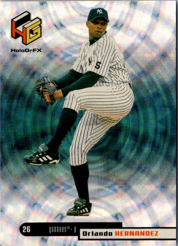 1999 Upper Deck HoloGrFX Orlando Hernandez #41