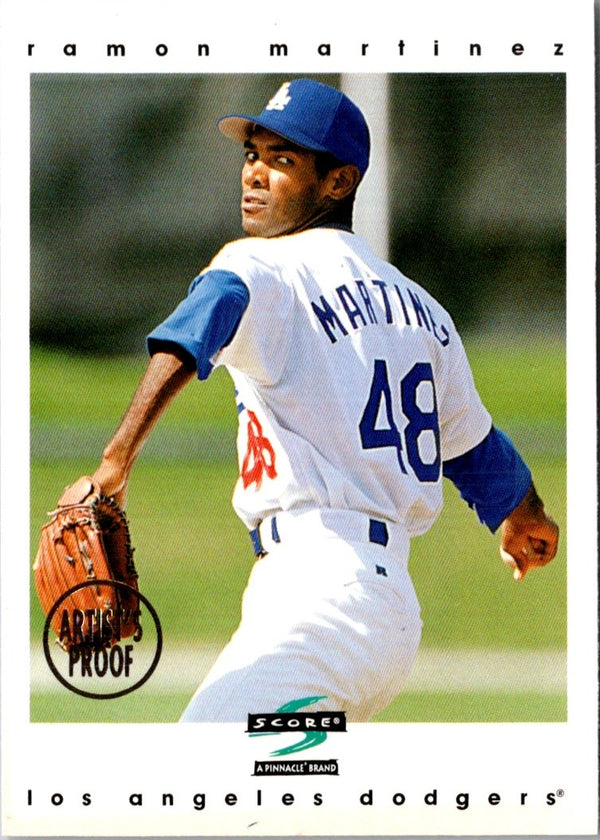 1997 Score Artist's Proofs White Border Ramon Martinez #248