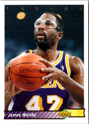 1992 Upper Deck James Worthy #156