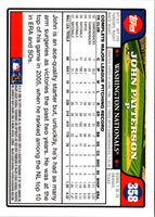 2008 Topps John Patterson #358