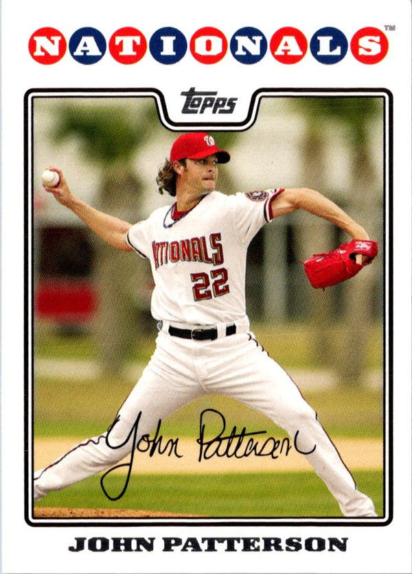 2008 Topps John Patterson #358