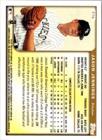 1999 Topps Traded & Rookies Jason Jennings #T70 Rookie