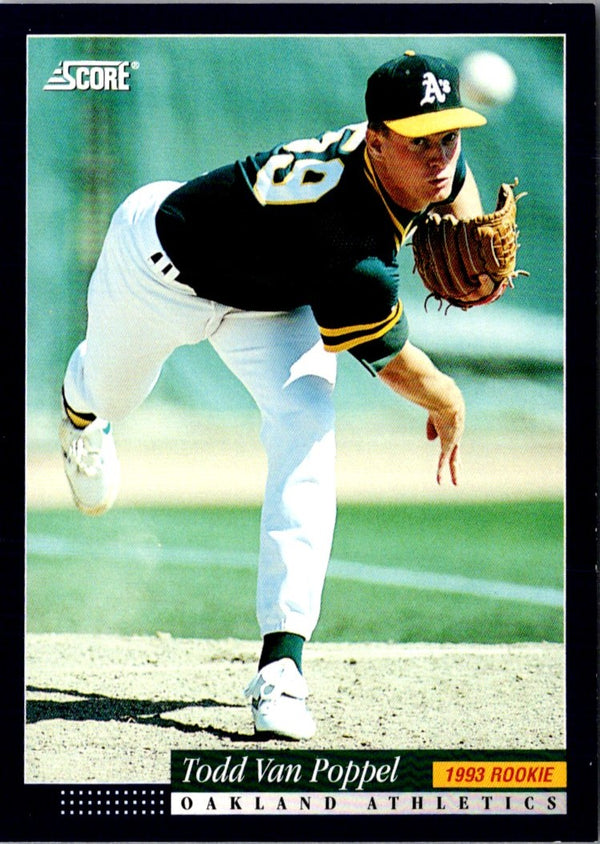 1994 Score Todd Van Poppel #607