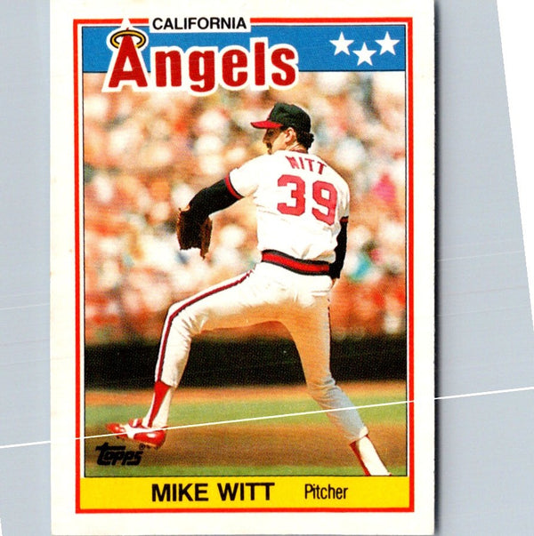 1988 Donruss Mike Witt #86