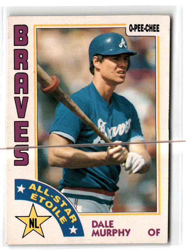 1984 O-Pee-Chee Dale Murphy #391