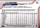2020 Topps Sean Newcomb