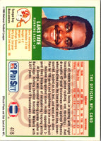 1989 Pro Set Lars Tate #418 Rookie