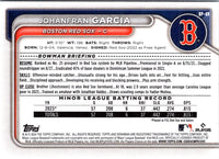 2024 Bowman Prospects Johanfran Garcia #BP-49