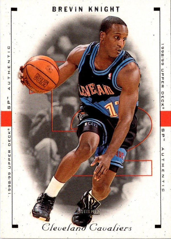 1998 Upper Deck Brevin Knight #25