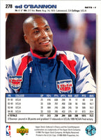 1995 Collector's Choice Ed O'Bannon #278 Rookie