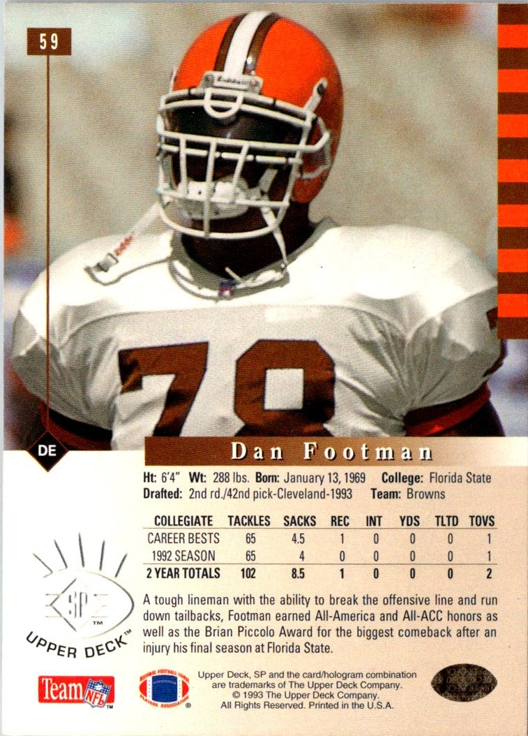 1993 SP Dan Footman