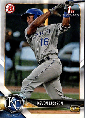 2018 Bowman Draft Kevon Jackson #BD-83