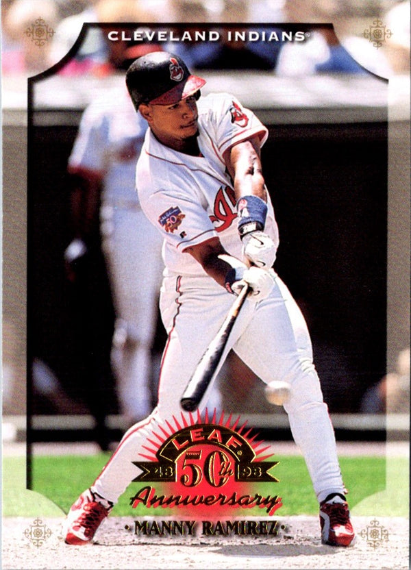 1998 Leaf Manny Ramirez #32