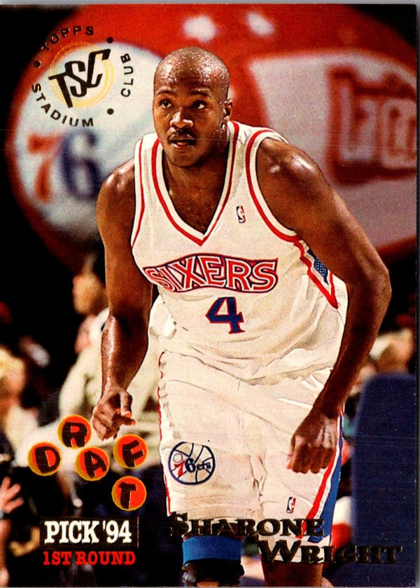 1994 Stadium Club Sharone Wright #215 Rookie