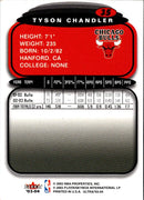 2003 Fleer Patchworks Tyson Chandler