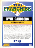 1991 Score Ryne Sandberg #862