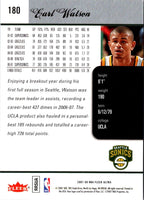 2007 Ultra Retail Earl Watson #180