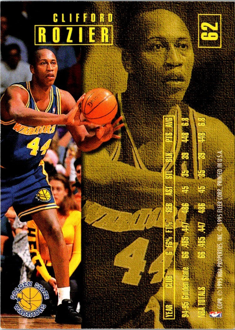 1995 Fleer Clifford Rozier