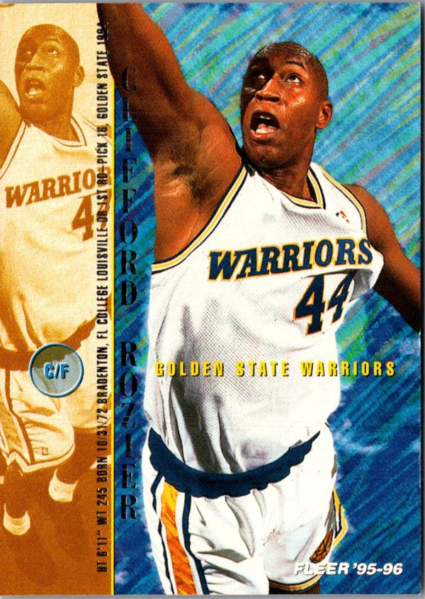 1995 Fleer Clifford Rozier #62