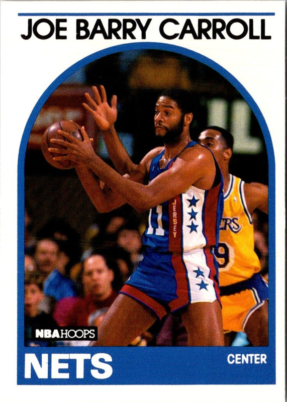 1989 Hoops Joe Barry Carroll #198