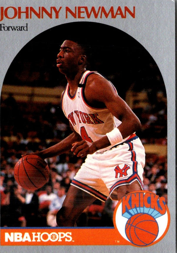 1990 Hoops Johnny Newman #206