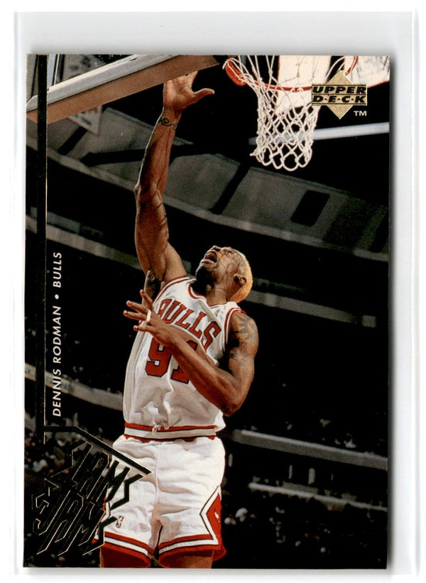 1995 Upper Deck Electric Court Dennis Rodman #356