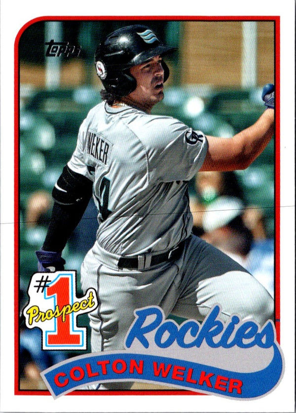 2020 Topps Update Prospects Colton Welker #P-11