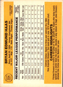 1983 Donruss Moose Haas