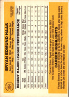 1983 Donruss Moose Haas #204