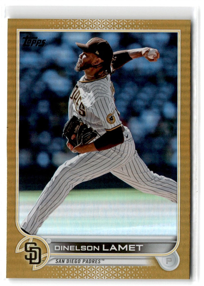 2022 Topps Update Gold Foil Dinelson Lamet