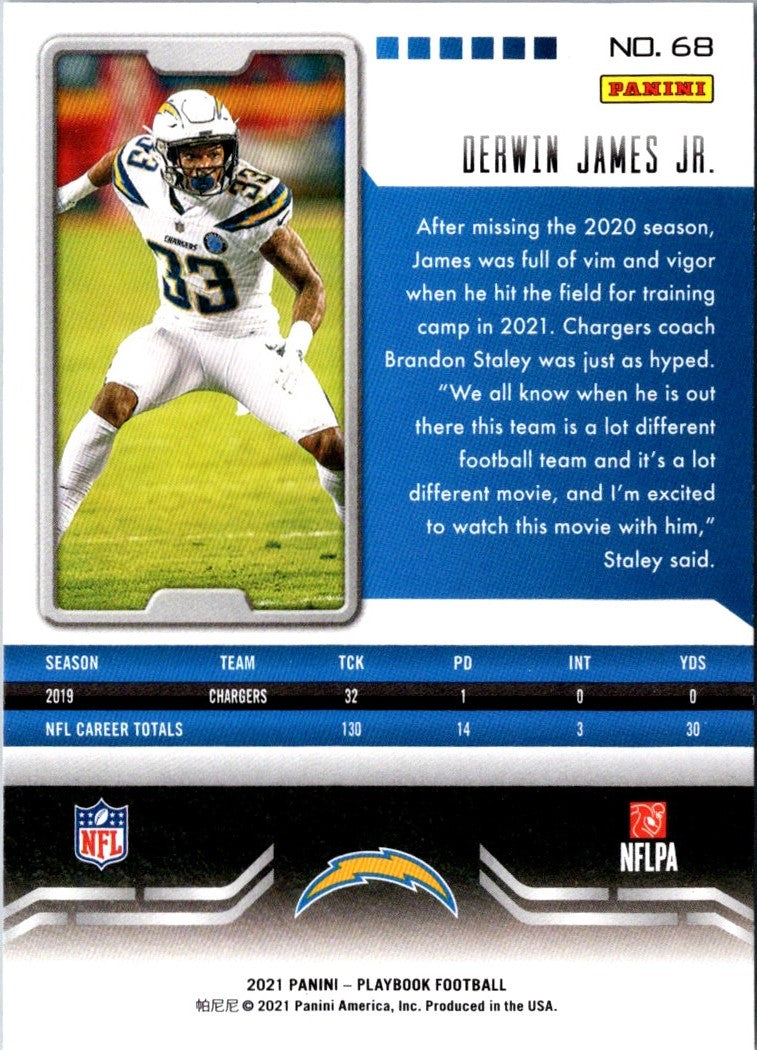 2021 Panini Playbook Derwin James Jr.