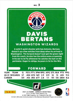 2021 Donruss Holo Red and Gold Laser Davis Bertans #3