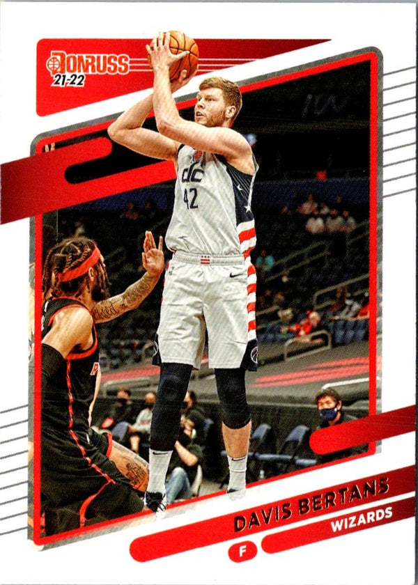 2021 Donruss Holo Red and Gold Laser Davis Bertans #3