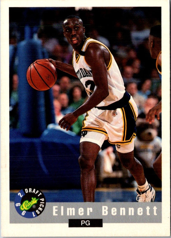 1992 Classic Draft Elmer Bennett #74