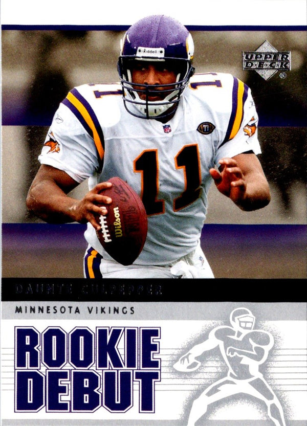 2005 Upper Deck Rookie Debut Daunte Culpepper #54