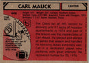 1980 Topps Carl Mauck